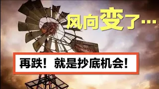 👉 👉 再跌！ 就是抄底机会！ 风向开始变了...  -- 第711期