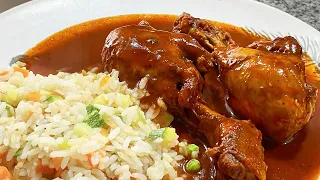 POLLO EN CHILE GUAJILLO | ALE DE NAVA