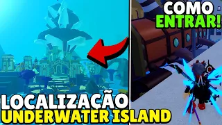 LOCALIZAÇÃO da NOVA ILHA UNDERWATER ISLAND da UPDATE 27 do BLOX FRUITS