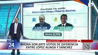 Enzo Elguera: “Se está acortando la diferencia entre Roberto Sánchez y Rafael López Aliaga”