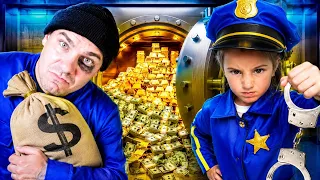 LIDA CAUGHT THE THIEF! 🚔 Stranger Danger Safety Story for Kids