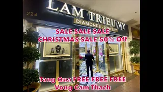 Livestream Cong Ty LAM TRIEU VY DIAMOND-CHRISTMAS SALE 50% off Thu 5 luc 5:00PM 12/21/23