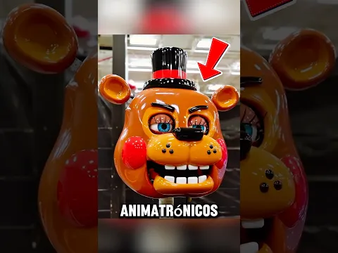 Así HICIERON los ANIMATRONICOS en FNAF 😱 #fnaf #fivenightsatfreddys #curiosidades