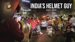 Meet India's Helmet Guy Subodh Londhe And His Solution For Traffic Jam | Subodh Londhe | Viral Video