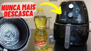 PORQUE SUA AIRFRYER DESCASCA? Faça isso…