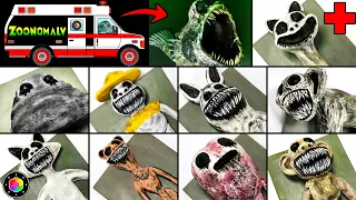OPERANDO a TODO ZOONOMALY #2! 🌳⚠️ (Monster Fish, Zookeeper, Smile Cat y) Plastilina | PlastiVerse