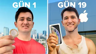 1 LİRAYI İPHONE'A DÖNÜŞTÜRDÜM! #FİNAL