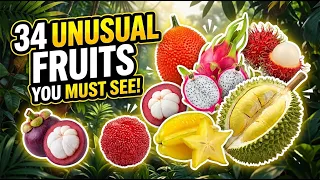34 Most Unusual Exotic Fruit You have never seen!