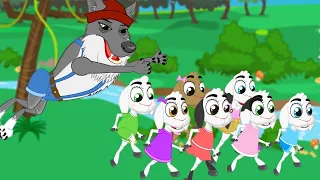 بھیڑیا اور ساتھ چھوٹی بکریاں + جوتوں والا بلا + بریمین ٹاؤن کے موسیقار | Urdu Fairy Tales
