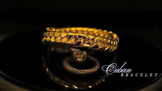 Making a Stunning 24K Gold Cuban Bracelet | Luxury Jewelry Process 😱
