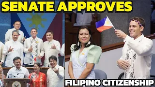 SENATE APPROVES MY FILIPINO CITIZENSHIP