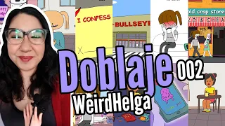Doblaje no Oficial: WeirdHelga TikTok en español // 002