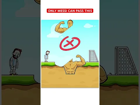 Can Messi Make the Goal 🥅 Best Funny Game #shorts #funny #game #viral #fyp #tiktokgame