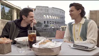 A PRANZO CON TOM HOLLAND