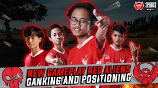 NEW GAMEPLAY SCRIM RED ALIENS !! SETUP GANKING DAN POSITIONING MELAWAN MUSUH