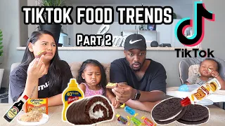 TRYING TIKTOK FOOD HACKS PART 2