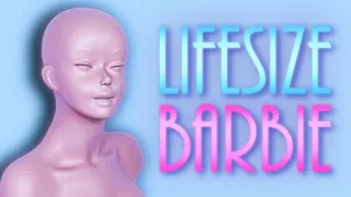 My Biggest Doll Repaint! 💖 [ BARBIE ]