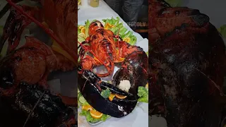 The biggest lobster ever recorded 20lbs +