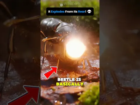 🔥 This Insect Fires Heat Like a Weapon