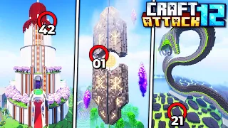 Crocodileandy zeigt ALLE seine GEHEIM BASEN in Craft Attack 12