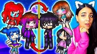 Afton Family Meets William's Family! 💜🖤 Gacha Life Mini Movie Reaction