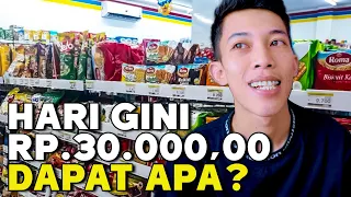CHALLENGE BELANJA 30.000 SESUAI NAMA ABJAD!