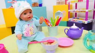 Preparamos puré de fruta navideño | Juego de cocina