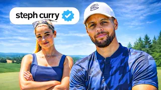 Steph Curry's 1st Ever 1v1 Golf Match On YouTube
