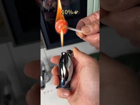 Lollipop 🍭 The melting process is coming #creativelighter