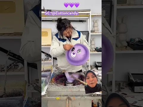 Wow! Contton Candy TerGemoy😱💜