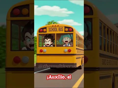 ¡Goku se convierte en héroe cuando el autobús pierde el control!