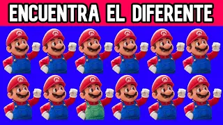 Encuentra El Emoji Diferente de Super Mario Bros La Película...!