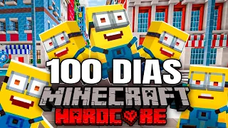 SOBREVIVÍ 100 días en EL MUNDO de LOS MINIONS en MINECRAFT... Esto es lo que ocurrió