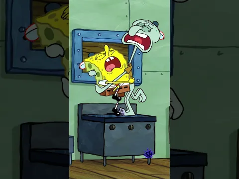 Bob Esponja | ¿Qué ha encontrado Bob Esponja detrás de la parrilla? | #shorts