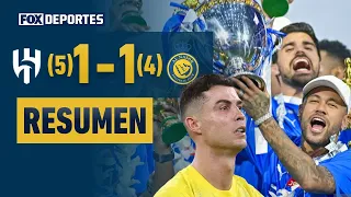🥳🏆 ¡AL HILAL CAMPEÓN! | Al Hilal (5) 1-1 (4) Al Nassr | HIGHLIGHTS | Final | SKC 2024