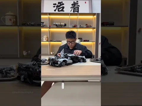 He Thought It Was Just a Toy… Until the LEGO Car Was Finished