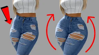 ENSANCHA CADERAS Y REDUCE CINTURA sin necesidad de ir al Gimnasio