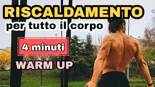 Fai questo RISCALDAMENTO prima di allenarti | Warm up di 3min (tutto il corpo)
