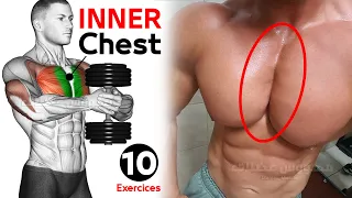 BEST 10 EXERCISES "INNER CHEST" 🔥