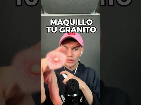 TE MAQUILLO EL GRANITO #ASMR #shorts #asmrvideo #comedia