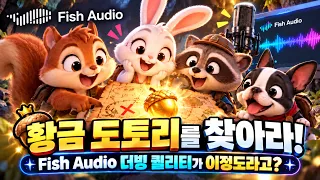 웃고 화내고 울기까지?!  Fish Audio AI 직접 만든 애니메이션에 더빙까지 ! 잼있는데?  깡쓰TV 피쉬오디오 더빙 도전기!