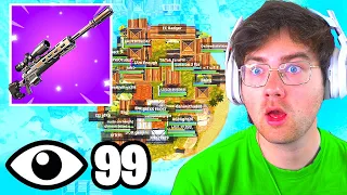 I Hosted A Snipers Only Tournament In Chapter 5 Fortnite (Insane)