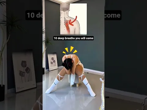 Shoulder blade pain, back discomfort - try this exercise #shoulderbladepain #homework #wellness