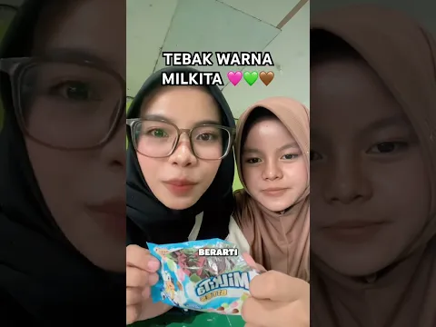 TEBAK WARNA MILKITA BARENG ADEK SIAPA YANG MENANG‼️ #fyp #trending #shorts #short #shortsyoutube