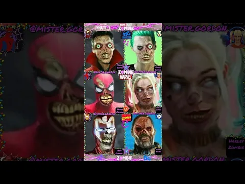 Equipo Spider-Man Zombie Vs Equipo Harley Quinn Zombie/TikTok Bad Romance Challenge. #shorts YouTube