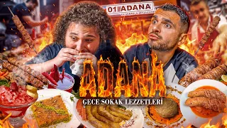 ADANA GECE SOKAK LEZZETLERİNİ DENEDİK!