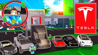 I BUILT A TESLA DEALERSHIP AND SOLD CARS TO MY SUBSCRIBERS IN ROBLOX CAR DEALERSHIP TYCOON!! | RP
