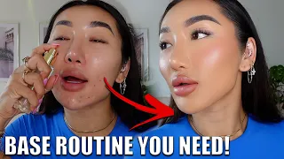 GRWM & Ace Your BASE - My go to Skin & Make-up Routine