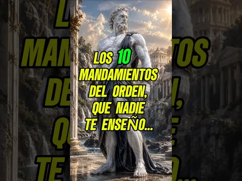 Los 10 Mandamientos del Orden que Nadie Te Enseñó#Shorts#shortsviral#ExitoPersonal#MejoraContinua