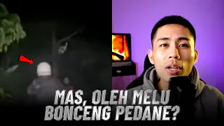 SEREM! GOWES MALEM-MALEM, NGGA SADAR ADA YANG NGAWASIN DARI ATAS 😱 | #ASUPANHORROR